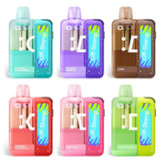 Off-Stamp X-CUBE Crystal 35K Disposable Kit(5%,35000 puffs)